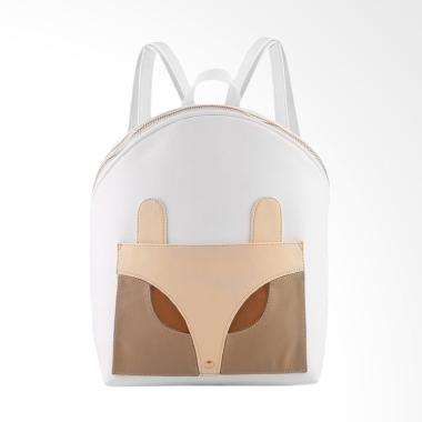 Baghani Tas Foxy Backpack Wanita - White