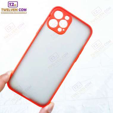 Case iPhone 12 Pro Max - Casing Hardcase MyChoice Merah