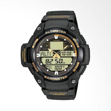 CASIO Twin Sensor Jam Tangan Pria - Black SGW-400H-1B2VDR