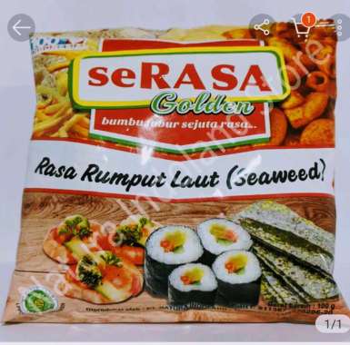 Bumbu tabur ala shihlin rumput laut 1kg Serasa Golden Bumbu Tabur 1 Kg