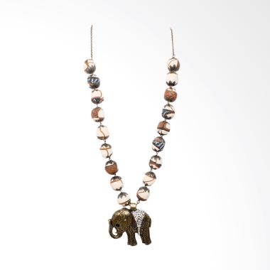 Shvana Kalung Batik Rex Elephant Coklat
