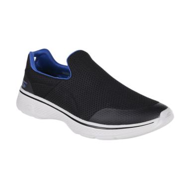 Skechers Men Go Walk 4 Sepatu Olahraga Pria [SKE54152BKBL]
