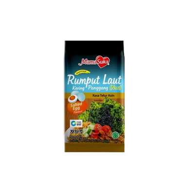 Promo Harga Mamasuka Rumput Laut Panggang Salted Egg per 2 bungkus 4 gr - Blibli