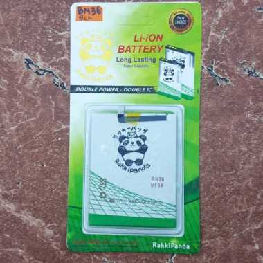 Baterai Batre Ori Rakkipanda BN36 Mi 6X Mi6X MiA2 Mi A2 Double Power Original Brand Real Capacity