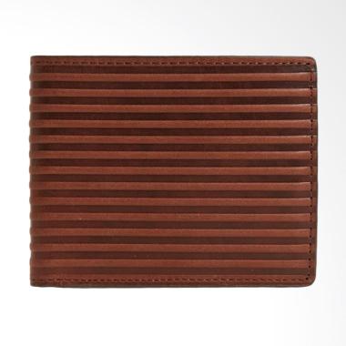 Fossil ML 3750201 Avery Bifold Wallet Dompet Wanita - Dark Brown