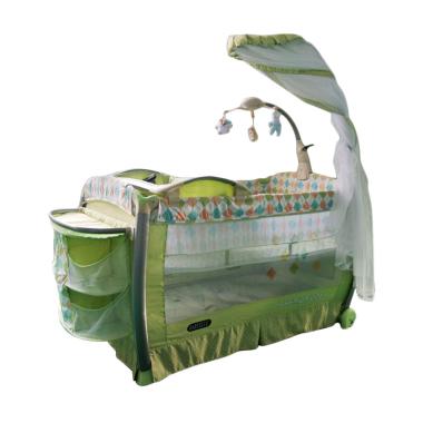 BabyElle 9D89XLR Tempat Tidur Bayi - Green