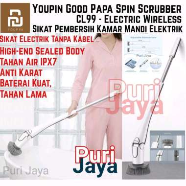 Youpin Good Papa Wireless Electric Spin Scrubber CL99 Sikat Toilet