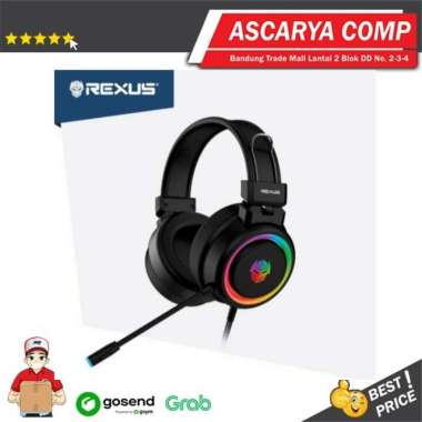 REXUS Vonix F30 Gaming Headset Black