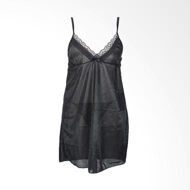 Deoclaus Sexy TSP Fashion Baju Tidur Wanita Lingerie - Black