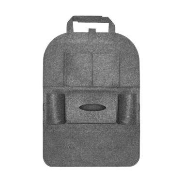 TokoLinggauCom Car Seat Organizer Tas Mobil Multifungsi - Grey