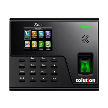 Solution X107 Mesin Absensi dan Aks ... u Sidik Jari Finger Print