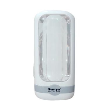 Surya SYT-L101 Rechargeable Emergency Lamp with Senter - White