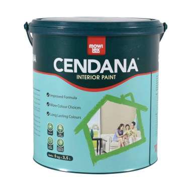 Mowilex Cendana Cat Dinding [5 kg] Gentle White