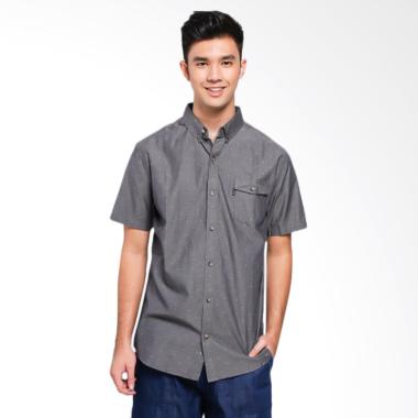 Rip Curl Diamond Days S/S Shirt Kemeja Pria - Black [CSHIJ1 90]