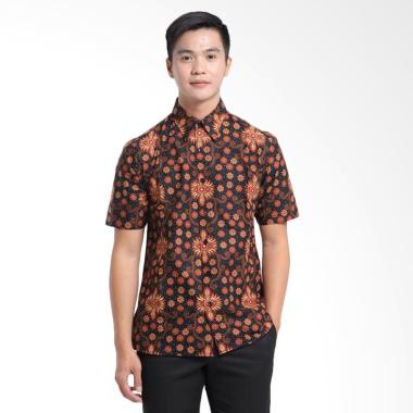 Adinata Batik Birendra Hem Batik Lengan Pendek Pria