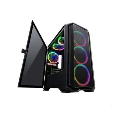 PC Gaming Core i7 9700F GTX 1660 6GB SUPER SSD 500 GB HDD 1TB FREE USB WIFI hitam