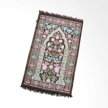 Arbain Bunga Sajadah - Coklat