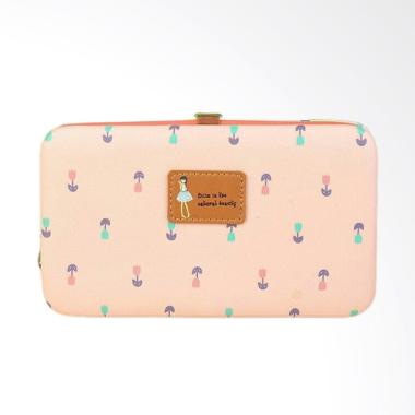 Jimshoney Lady Wallet Dompet HP - Soft Pink