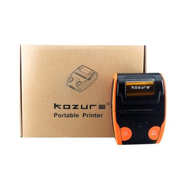 Printer Bluetooth Portable KOZURE BP806 Mini Thermal Orange