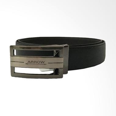 Arrow Leather Belt Ikat Pinggang Pria - Black [BP-AR2124FHA-B35-4127]