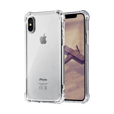 OEM Anti Crack TPU Casing for iPhone X - Transparan