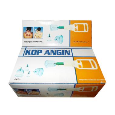 Kop Angin Set Alat Bekam [6 pcs]