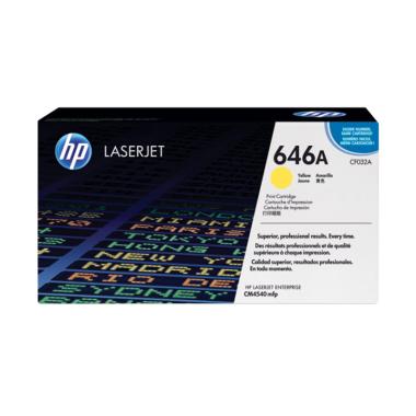 HP CF032A MFP Toner Cartridge for HP LaserJet CM4540 - Yellow