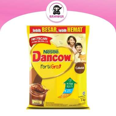 Promo Harga Dancow FortiGro Susu Bubuk Instant Cokelat 1000 gr - Blibli