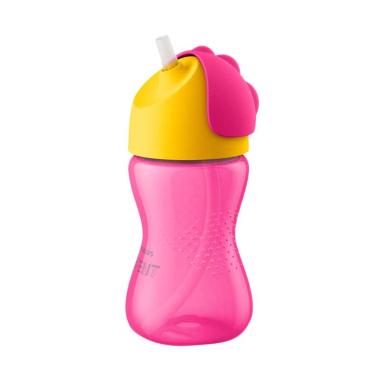 Philips Avent Straw Cup Single Boy Botol Minum Anak .