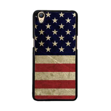 Flazzstore American Flag 3 O0232 Custom Casing for Oppo Neo 9 A37