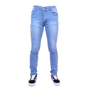 NHS Wear Denim Pants Celana Jeans Pria - Light Blue L Light Blue