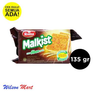 Promo Harga Roma Malkist Abon 135 gr - Blibli