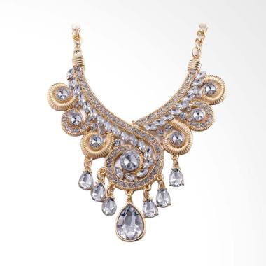 SOXY FSN200-A New Stylish Glass Pendant Pearl Necklace