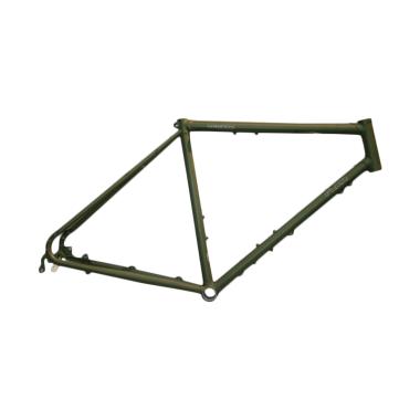 Folker Touring Frame Sepeda - Green [Size 48]
