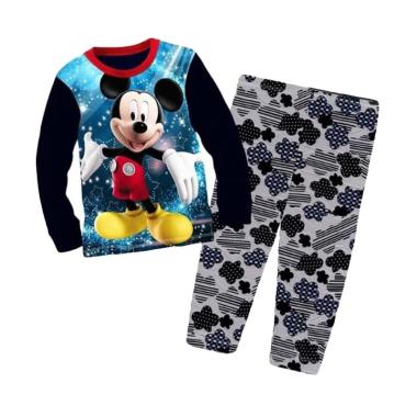 VERINA BABY Mickey Mouse Baju Tidur Anak - Hitam