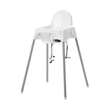 Ikea Antilop Baby Chair Kursi Makan Anak - Putih [1 pcs]