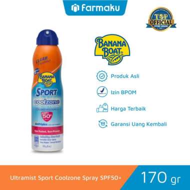 Banana Boat Ultramist Sport Coolzone Spray SPF50+ [170 g]