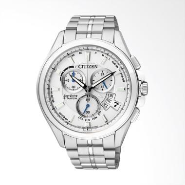 Citizen Eco Drive Radio Duratect Ti ... Silver White [BY0051-55A]