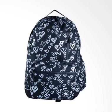 Converse Go Backpack Tas Ransel Pria - Black White [CON6824-A01]