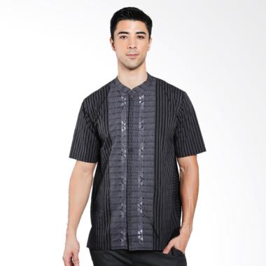ISBAT Erin Collection Baju Koko Pria - Hitam