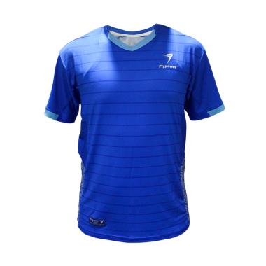 Flypower Mandalawangi 4 Kaos Badminton Pria - Blue