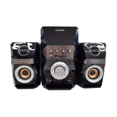 POLYTRON PMA9502 Multimedia Audio Active Speaker Hitam