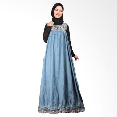 Adore Ladies 491681 L Gamis Tanpa Lengan - Blue
