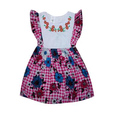 MacBee Beauty Camelia Baju Dress Anak - Pink