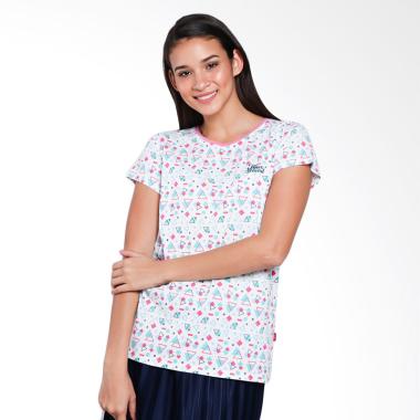 3SECOND Ladies 1710 117101722 T-Shirt - Cream