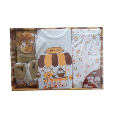 Kiddy Baby KD11148 Baby Set Pakaian Anak - coklat