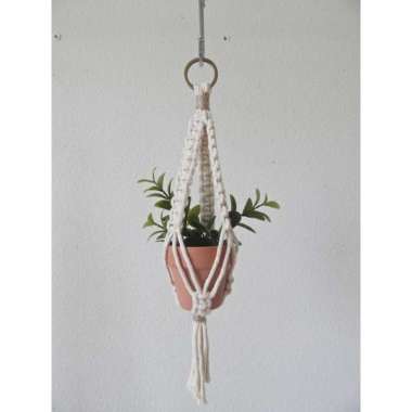 macrame plant hanger/ macrame pot gantung 171