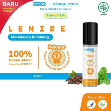 Cessa Baby Lenire - Natural Essential Oil Meredakan Perut Kembung/Mual --