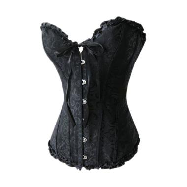 GMP Kim Kardashian Korset - Hitam [Size XL]