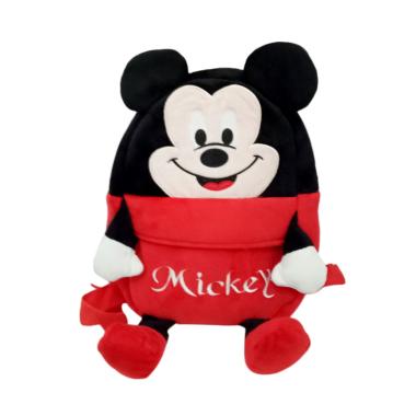 Mickey Mouse 0930010325 Backpack Tas Sekolah Anak - Red Black